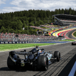 ახალი თაობის F1 Cars ბოლიდების ტესტირება Spa-Francorchamps-ის ტრასაზე