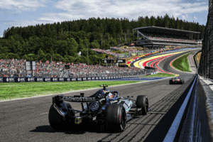 ახალი თაობის F1 Cars ბოლიდების ტესტირება Spa-Francorchamps-ის ტრასაზე
