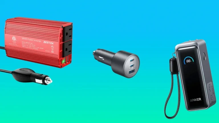 ლეპტოპის დამუხტვა მანქანაში 12V USB-C PD ადაპტერით