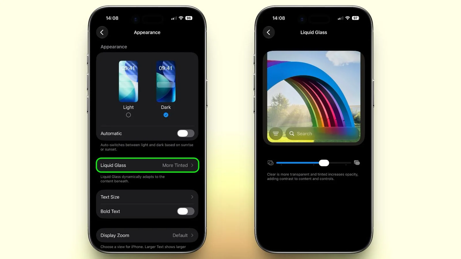 ios 27 liquid glass