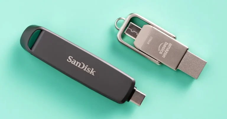 USB Flash Drive A VS Flash Drive C შედარება და დიზაინი
