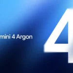 gemini 4 argon გუგლის ახალი ხელოვნური ინტელექტის მოდელის ლოგო
